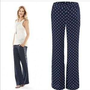 Cabi Track Star Trouser Wide Leg Pants M